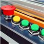 QWORK® Lot de 24 Interrupteurs à Bouton-Poussoir Momentané 16 mm - 3A 250V AC 2 Pôles - Assortiment de 6 Couleurs