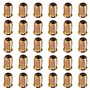 Tucireat 20 Pièces Visserie Vis D'assemblage Inserts Filetés Vis M8 Boulon M8 Ecrou Cage Insert Fileté Metal Insert Fileté Nuts