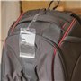 Lot de 100 boucles d'identification de bagages en plastique transparent de 15,2 cm pour cartes de visite ou photos