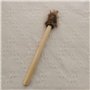 Tambour chamanique sibérien fait à la main avec raquette - Symbole de la musique sibérienne