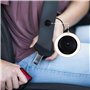 pangutheos 10 Paires Butoir Ceinture de Sécurité, Pince Ceinture de Sécurité Voiture, Bloc Ceinture de Securite Voiture en Plast
