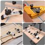 T Track Miter Track, 2pcs T Slot Mitre Track, Aluminium T Tracks, T alliage d'aluminium, Alliage d'aluminium T Track, T Track Ra
