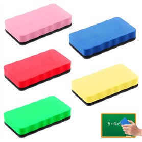 Lot de 5 gommes pour tableau blanc