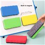 Lot de 5 gommes pour tableau blanc, 5 couleurs, éponges épaisses pour tableau blanc, effaceur magnétique, mini effaceur de table