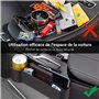 SUPERWSLING Cuir PU Organisateur Voiture, Rangement Auto Accessoire Interieur pour Le conducteur Principal et Le Passager Avant
