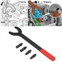 XiTuanYuan Outil de retenue pour Arbre à cames, clé à cames du Vilebrequin, pour V a G 3036 t10172 Changement de poulie de Courr