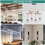 6 Pièces 1,5mm × 2m Ajustable Cable Suspension, Cable Acier Cable Suspension Luminaire Agencements, Câble Métallique Fixation po