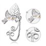 2 Paires Oreille d'Elfe Chic Manchettes d Oreilles Aile Artisanat pour Cosplay Elf Brassard Boucles d'Oreilles pour Elfique Cost