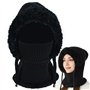 NAROSEBE Cagoule Femme Hiver
