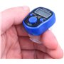 Fasizi Lot de 4 mini marqueurs de point de croix avec affichage LCD et compteur numérique électronique