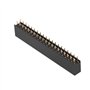 Akozon 5pcs 2 x 20 Pins 2.54m Header Strip Bande Mâle-Femelle Double Rangée Broche Courte En-têtes pour