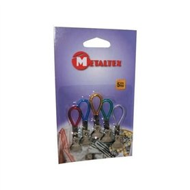 Metaltex 5 Pinces Serviettes Crocodile