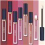 QIBEST Ensemble de rouge à lèvres liquide : 7 couleurs de rouges à lèvres mats et 1 rouge à lèvres nourrissant, brillant à lèvre