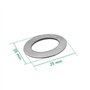 Lahviuu Fermoir Sac,10 pcs Attaches Sac Fermeture à Bouton Tournant Twist Turn Lock, Accessoires pour Sac a Main, Verrous à Tors