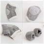 Yuccer Genouillere Bebe Antidérapant Protege Genoux Bebe Coton Unisexe Genouillères Bébé, Multicolore, Taille S