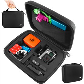 CAMKIX Mallette pour GoPro Hero 4/3+/3/2/1 et Accessoires - Idéal pour Transport ou Stockage à Domicile - Protection complète po