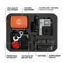 CAMKIX Mallette pour GoPro Hero 4/3+/3/2/1 et Accessoires - Idéal pour Transport ou Stockage à Domicile - Protection complète po