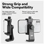 H&S Support Trepied iPhone - Pied Smartphone Universel avec Rotation à 360° pour Téléphone Portable - Adaptateur Trépied Télépho