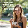 H&S Set Couverts Jetables en Bois - 150pcs - 50 Cuillères - 50 Couteaux - 50 Fourchettes - Cuillere Couteau et Fourchette Biodég