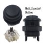 SJ@JX Joysticks de jeu arcade 2 joueurs Noir mat double encodeur USB sans latence 4 et 8 pour PC Mame Respberry Pi Retropie