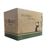 Pailles biodégradables pour cocktails, pailles jetables compostables écologiques, mini agitateur à boire en fibre de bambou de 5