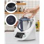 Tasse à Mesurer pour Thermomix TM6 TM5, Couvercle du Gobelet Doseur TM5 TM6 avec Graduation 100ml et 50ml pour Gobelet Soseur Th