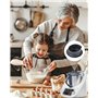 Tasse à Mesurer pour Thermomix TM6 TM5, Couvercle du Gobelet Doseur TM5 TM6 avec Graduation 100ml et 50ml pour Gobelet Soseur Th