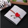album photo autocollant coeur en feutre rechargeable