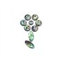 Alnicov High Quanlity Lot de 9 boutons de saxophone soprano soprano alto ténor avec perles de saxophone soprano pour clés Multic