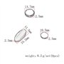 Alnicov High Quanlity Lot de 9 boutons de saxophone soprano soprano alto ténor avec perles de saxophone soprano pour clés Multic