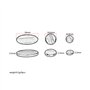 Alnicov Lot de 9 boutons pour saxophone soprano ténor alto soprano soprano saxophone sax perles clés incrustations accessoires c