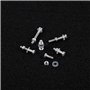 Alnicov 6 pièces platine porte-tête cartouche stylet Kit de montage en métal vis boulon écrou rondelle ensemble Lp tourne-disque