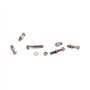Alnicov 6 pièces platine porte-tête cartouche stylet Kit de montage en métal vis boulon écrou rondelle ensemble Lp tourne-disque