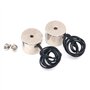 Namvo Lot de 2 électromagnétiques KK-P25/20 de 8 kg à aspiration CC 24 V