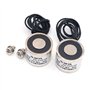 Namvo Lot de 2 électromagnétiques KK-P25/20 de 8 kg à aspiration CC 24 V