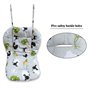 Tapis De Chaise Haute, Poussette Amcho Pour Bébé/Chaise Haute/Siège Auto Coussin De Protection Film Respirant (motif De Moutons 