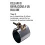 Collier de réparation pour tubes Ø 42-45 mm - Bande type M Saint-Gobain PAM