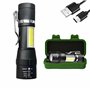 Utilify | Mini lampe torche LED rechargeable haute puissance tactique 2 000 lm