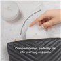Terez & Honor Mini conteneurs pour soins de la peau : conteneurs de voyage pour tampons toniques et patchs sous les yeux DIY – V