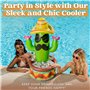 4 cm Cactus Gonflable avec Chapeau Sombrero pour Fiesta
