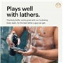 MANSCAPED® The Body Buffer Épurateur en silicone de qualité supérieure pour nourrir, nettoyer et exfolier votre peau - Poils mou
