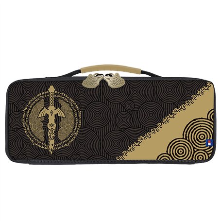 HORI Pochette cargo Nintendo Switch (The Legend of Zelda™ : Tears of the Kingdom Edition) – Adaptateur secteur et étui de voyage