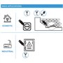 C-LOGIC 35 Détecteur de Tension et Métaux 2-en-1, Testeur de Tension sans Contact (NCV) avec Sensibilité Réglable 20V-1000V, Dou