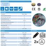 C-LOGIC 35 Détecteur de Tension et Métaux 2-en-1, Testeur de Tension sans Contact (NCV) avec Sensibilité Réglable 20V-1000V, Dou