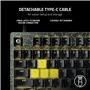 Razer Clavier de jeu Huntsman V2 TKL : commutateurs optiques linéaires rapides Gen2, amortisseurs sonores, taux d'interrogation 