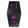 Tecware Forge M2 - Tour de jeu compacte ARGB en maille, mATX - noir