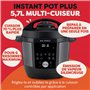 7 L Acier inoxydable brossé : Autocuiseur