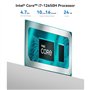 Beelink EQi12 Mini PC, Intel Core i7 12650H (10C/16T, jusqu'à 4.7GHz), 24GB LPDDR5 RAM 500GB M.2 PCIe4.0 SSD, Desktop Computer S