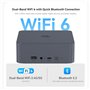 Beelink EQi12 Mini PC, Intel Core i7 12650H (10C/16T, jusqu'à 4.7GHz), 24GB LPDDR5 1TB M.2 PCIe4.0 SSD, Desktop Computer Support