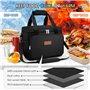 GlasFlength Sac Isotherme Repas 15L, Sac Repas Isotherme Sac Lunch Box Isotherme Portable Lunch Bag Isotherme Grande avec Bandou